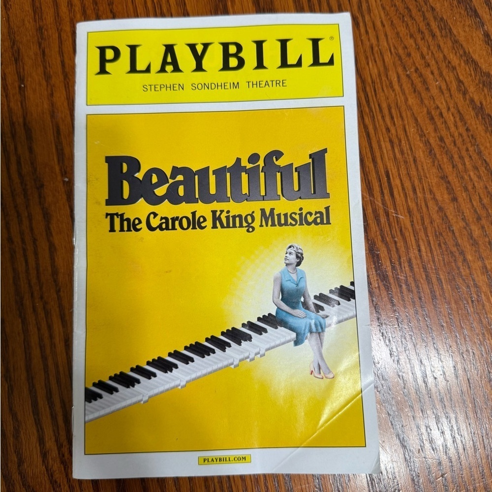 Beautiful: The Carole King Musical Playbill 2013 Broadway NYC